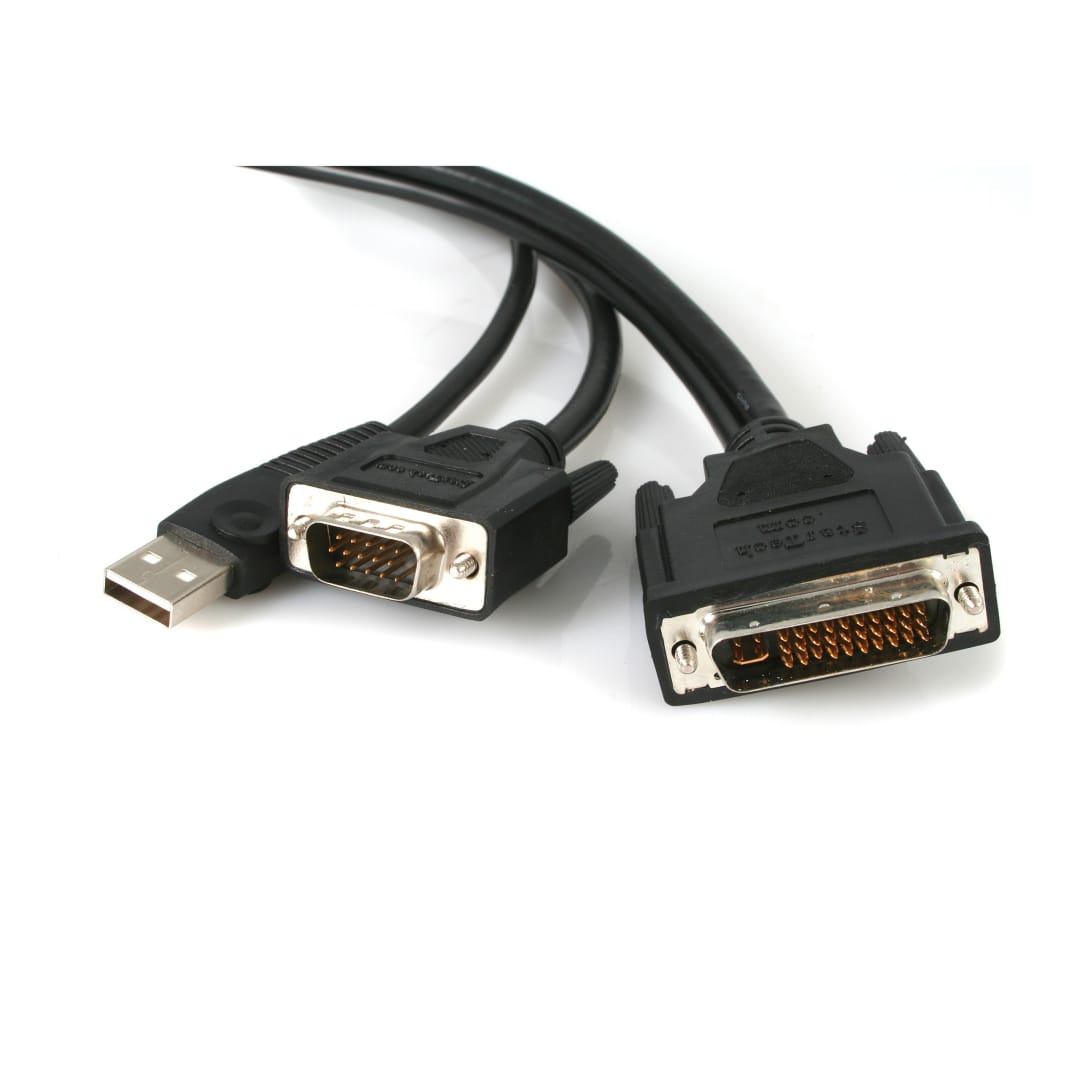 M1 to VGA MALE WITH USB CABLE 6ft