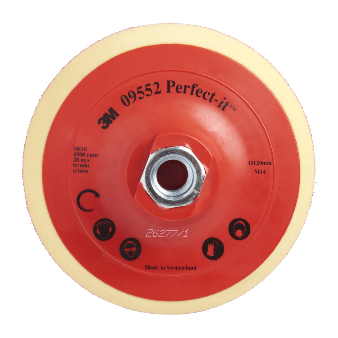 3M™ Perfect-It™ Polisaj Makinesi Tabanı, Polisaj, M14, 09552