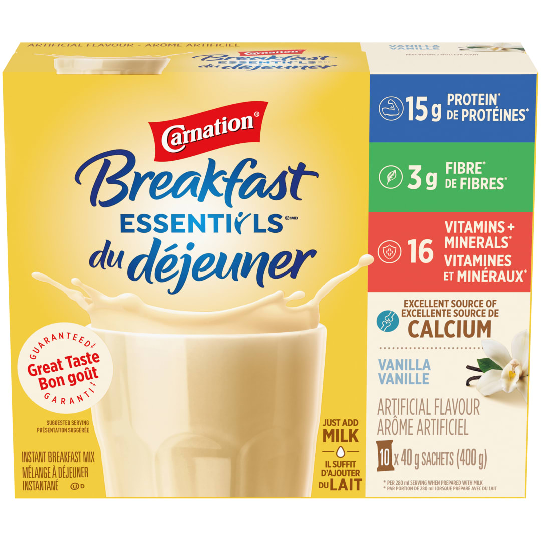 CARNATION Bkfst Powder Van 6(10x40g) CA