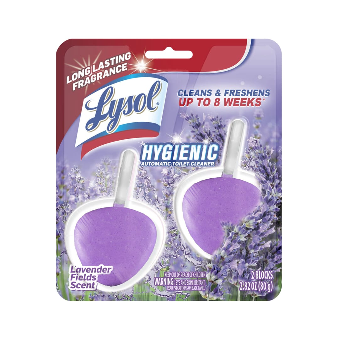 LYSOL® Automatic Toilet Bowl Cleaner - Hygienic Lavender Fields 4/2 ct.