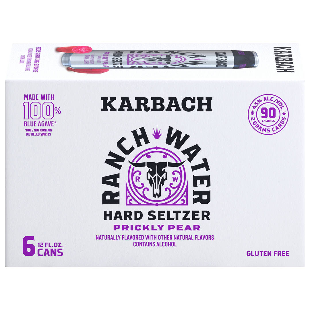 Karbach Ranch Water Prickly Pear, 12oz. Can 6 pack