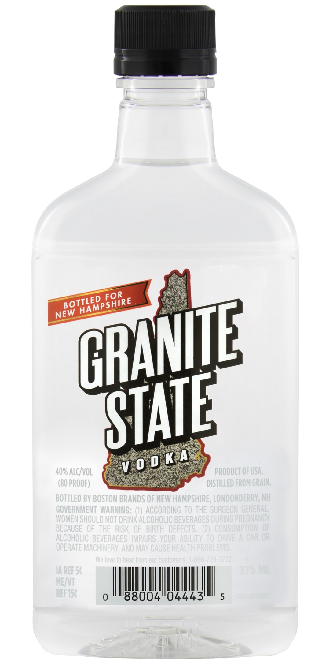 Granite Vodka 375ml 80 Proof