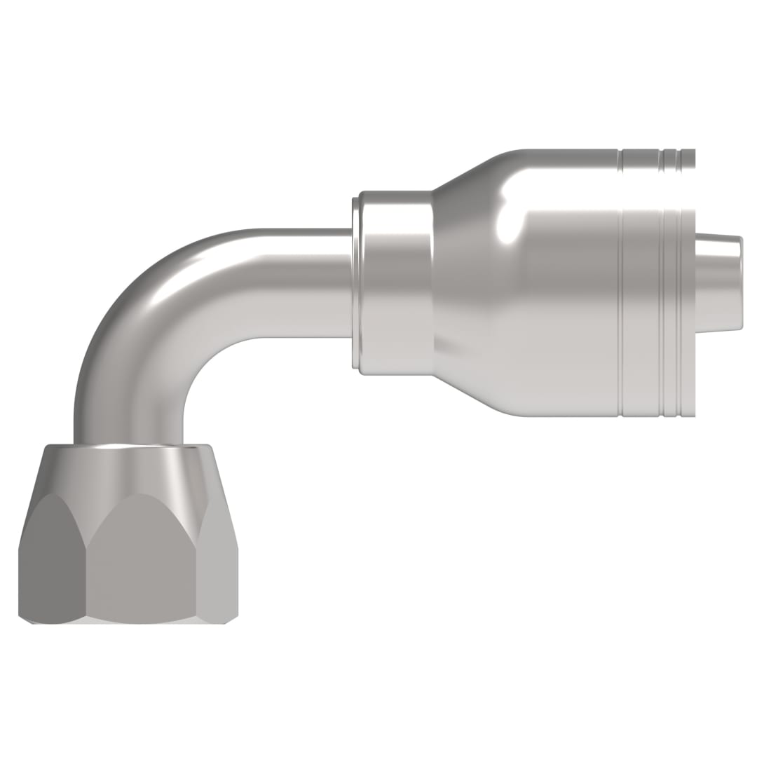 Aeroquip 1/2 FJIC 90d X 1/2 Hydraulic Hose Fitting