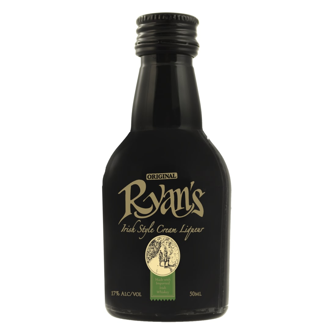 Ryans Irish Style Cream Liqueur 50ml 34 Proof