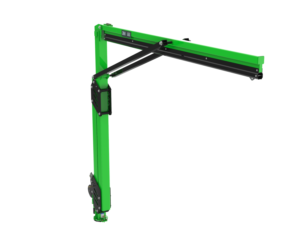 3M™ DBI-SALA® FlexiGuard™ M200 Modular Jib Adjustable Height Mast Anchor, 1 User, 4.5–6.1m Height, 4.6m Width, 8530892