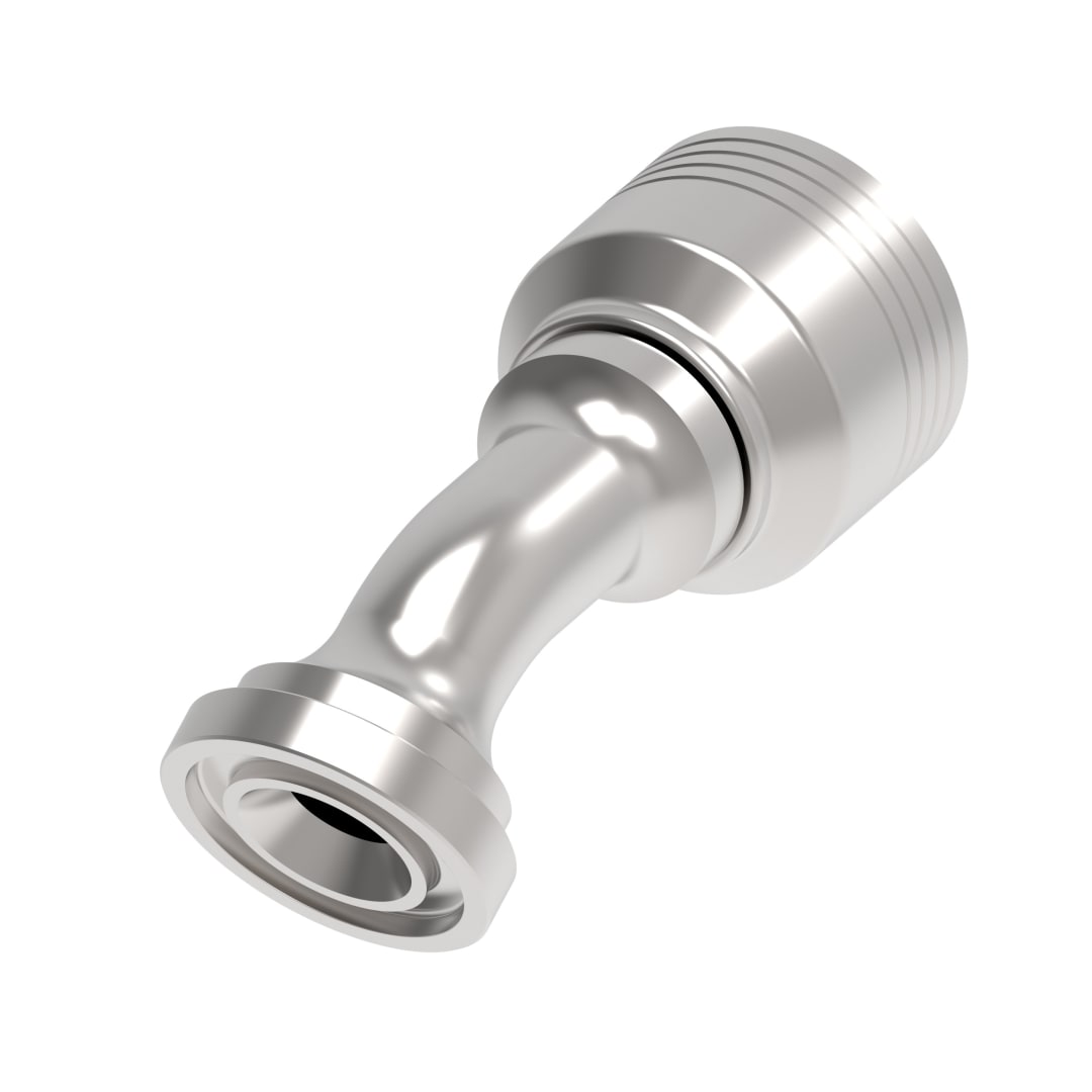 1 1/4 CD61 FLNG 30° X 1 1/4 4-Way Hose Fitting
