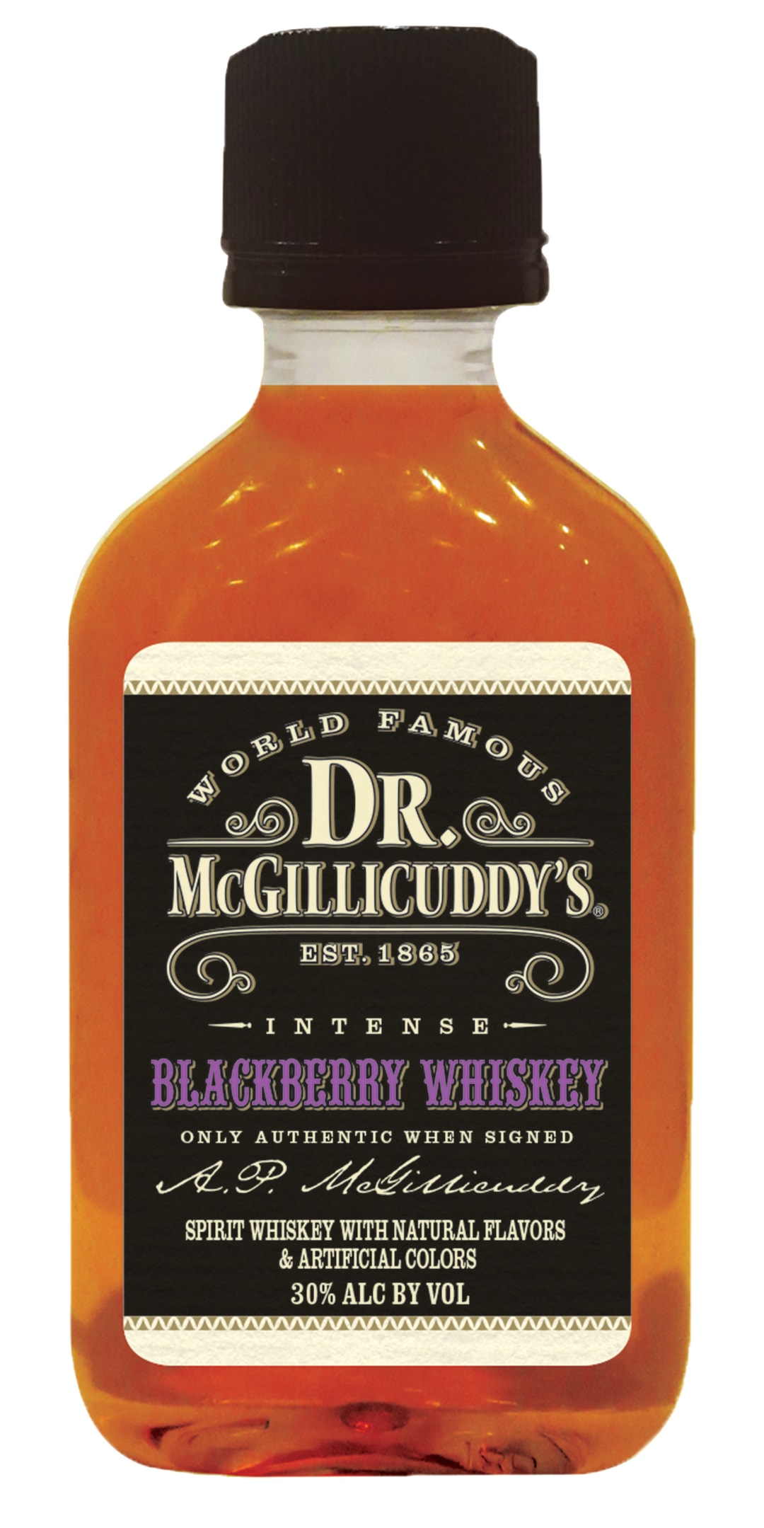 Dr. McGillicuddy's Blackberry Whiskey 50ml 60 Proof