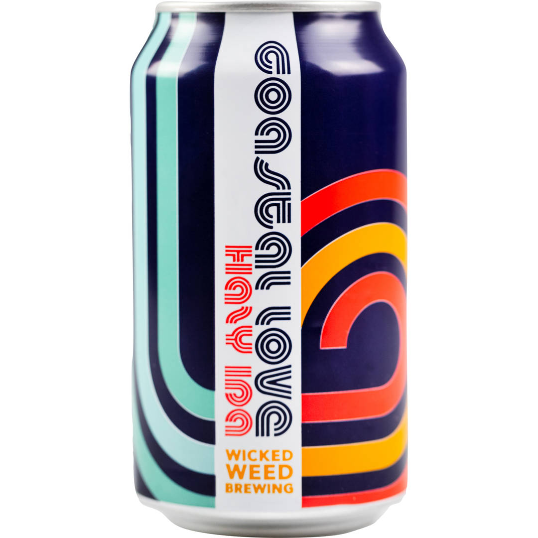 Wicked Weed Brewing Coastal Love Hazy IPA Beer, 12 fl. oz. Can