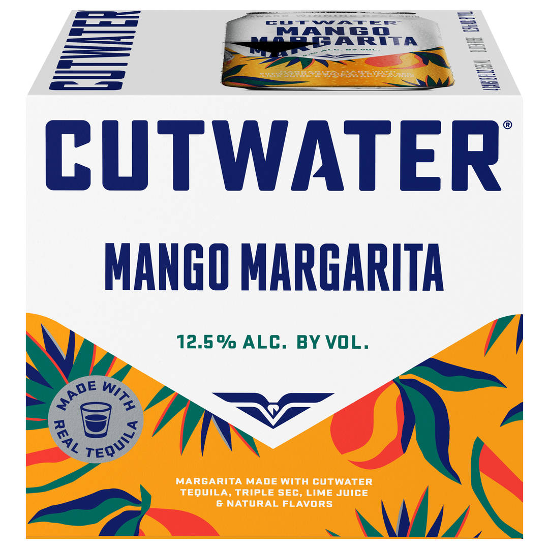 Cutwater Mango Margarita 4 -12 fl oz Cans