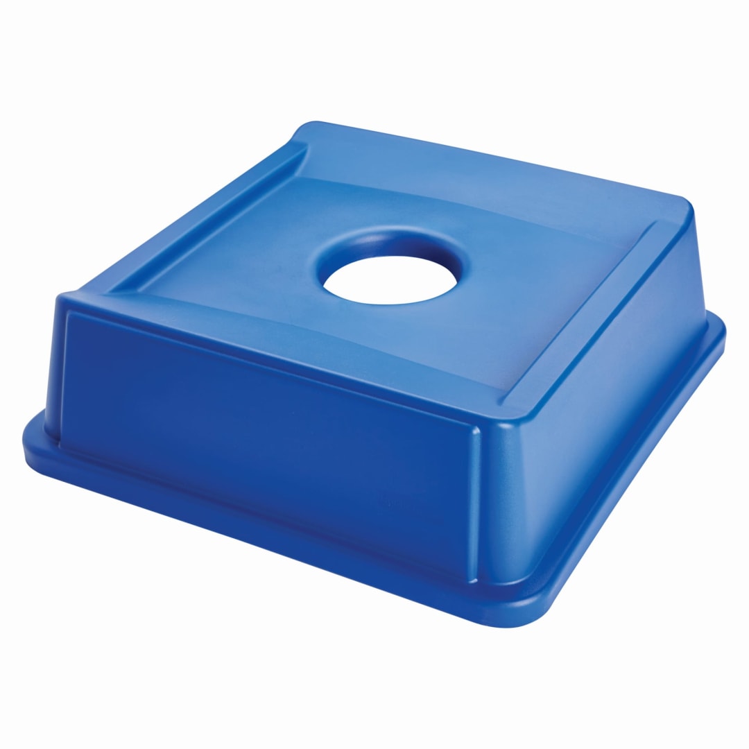 Untouchable® 35 Gal Bottles and Cans Recycling Lid Blue