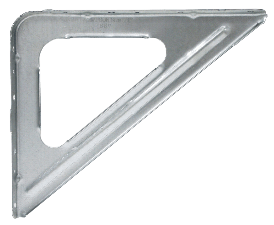 Simpson Strong-Tie SBV SBV 9 in. X 11 in. 16-Gauge Galvanized Shelf Bracket (Pack of 864)