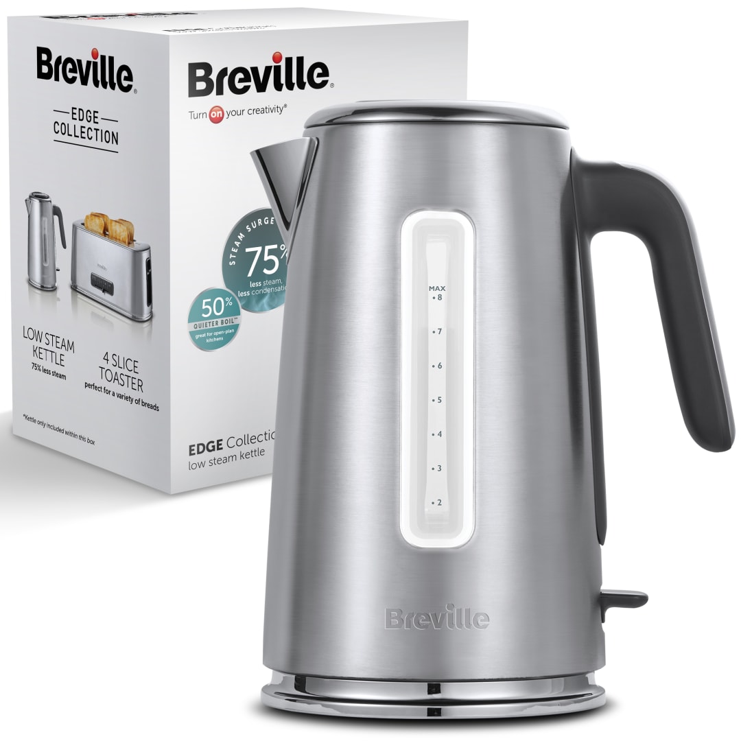 BREVILLE LOW NOISE AND STEAM KETTLE