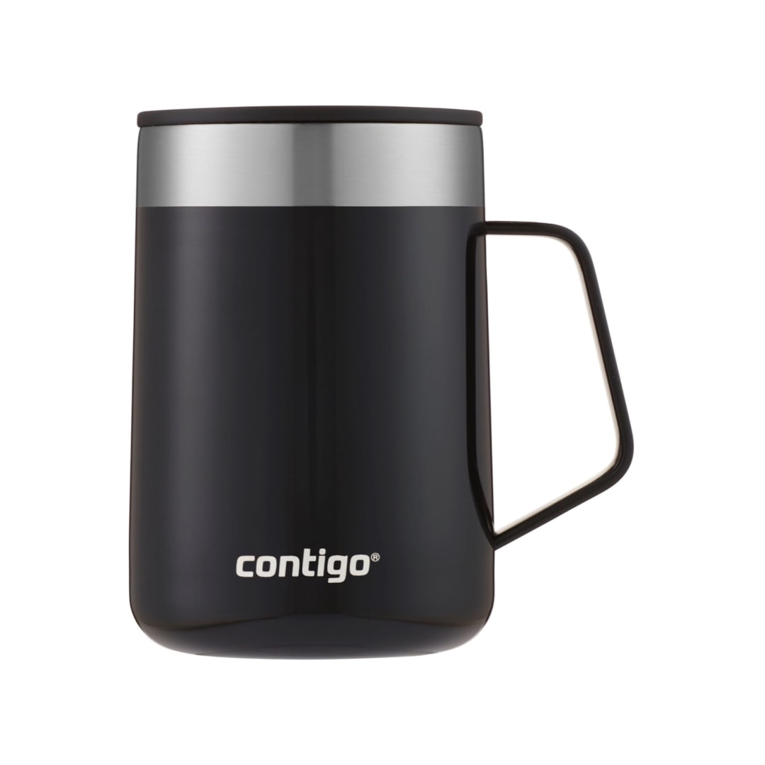 Contigo® Streeterville Stainless Steel Mug with Handle, 14oz., Licorice