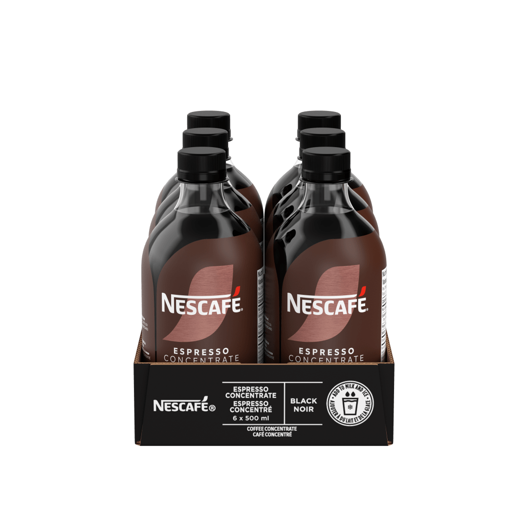 NESCAFE ESPRESSO Conc Black 6x500ml CA