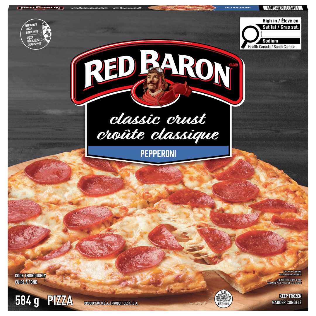 Red Baron Pepperoni Classic Crust Frozen Pizza