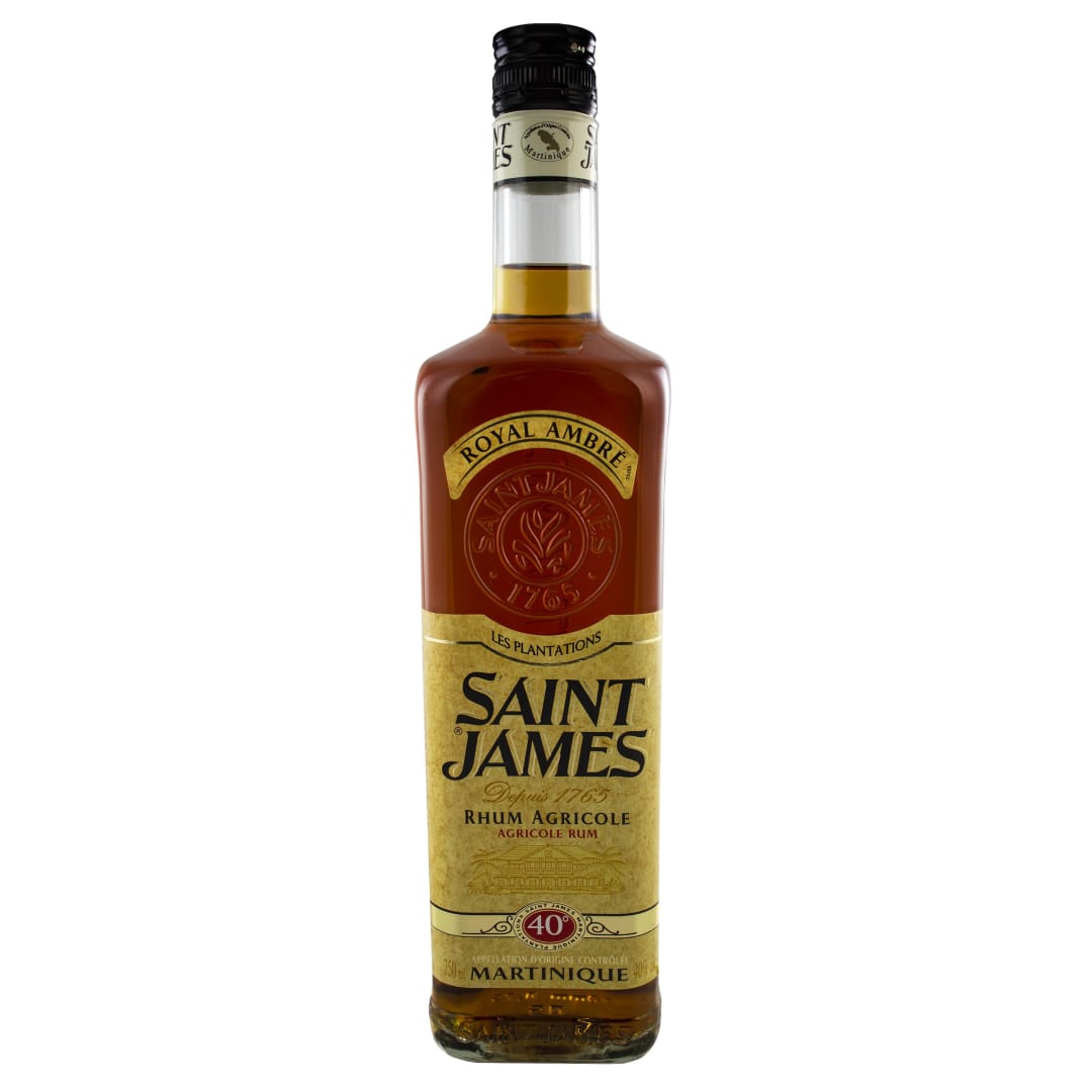 Saint James Ambre Rhum Agricole Rum 750ml 80 Proof