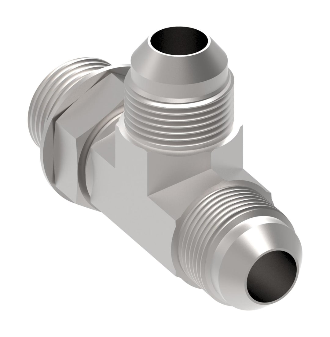 Aeroquip 3/8 Morb Run X 3/8 Male JIC Tee
