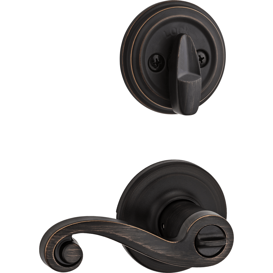 978 Single Cylinder Interior Pack w/ Lido LeverRight-Handed for Signature Series Handlesets in Venetian Bronze