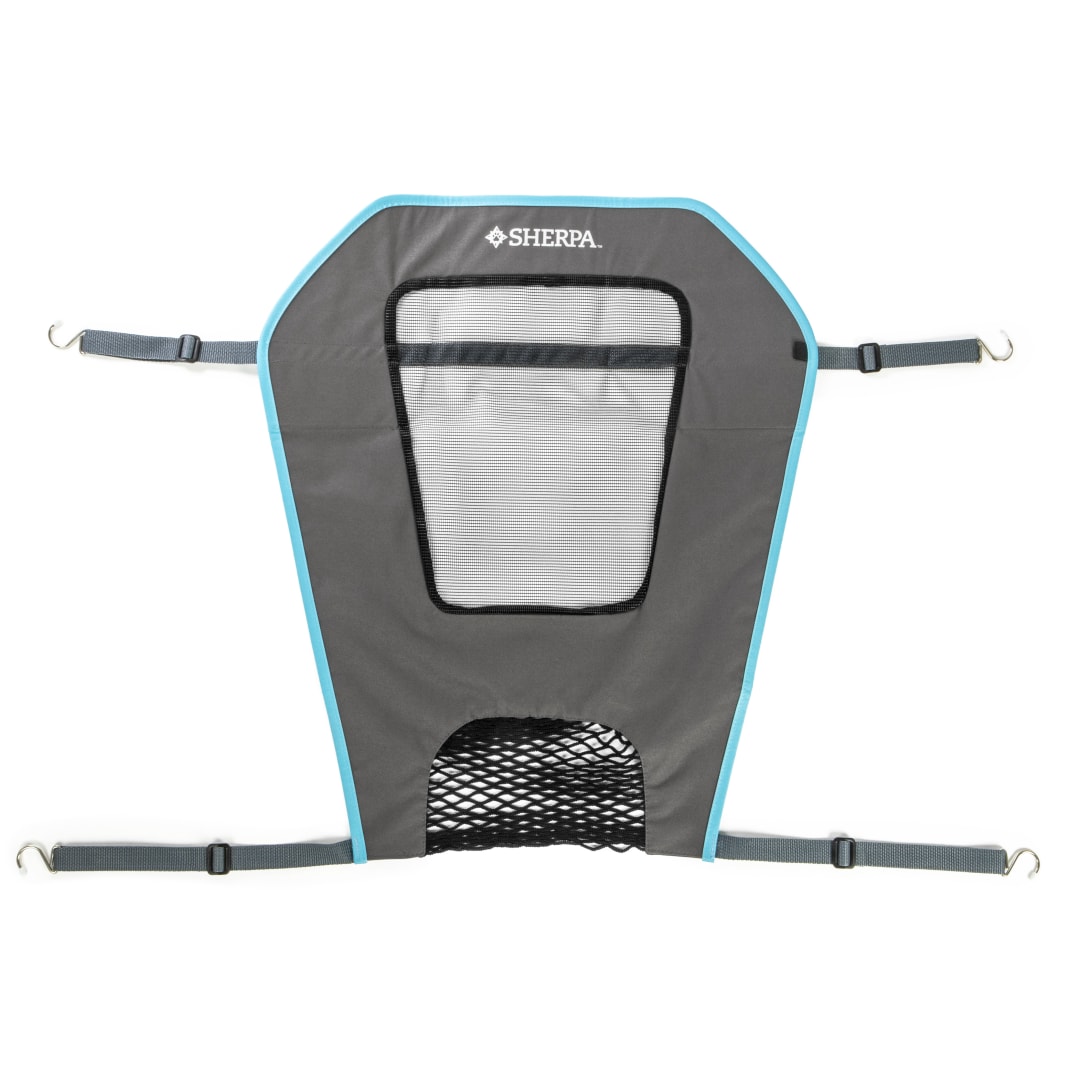 Sherpa K9 Mesh Front Car Seat Pop Up Barrier, Black, One Size