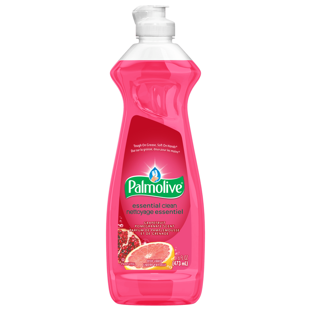Palmolive Essential Clean Liquid Dish Soap, Grapefruit Pomegranate Scent - 16 Fluid Ounce