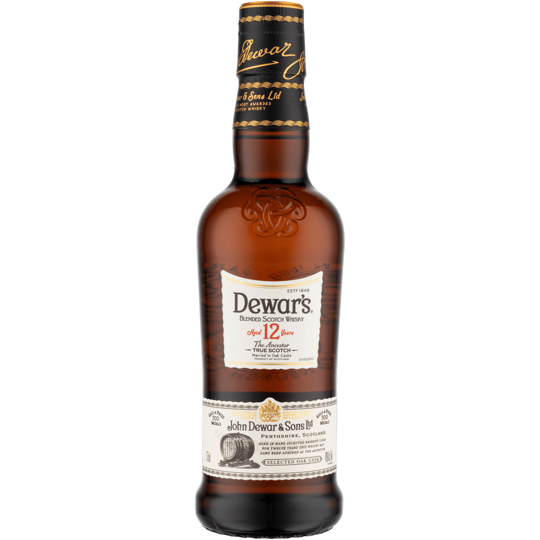 Dewar’S 12 Year Old Blended Scotch Whisky 40% 375mL
