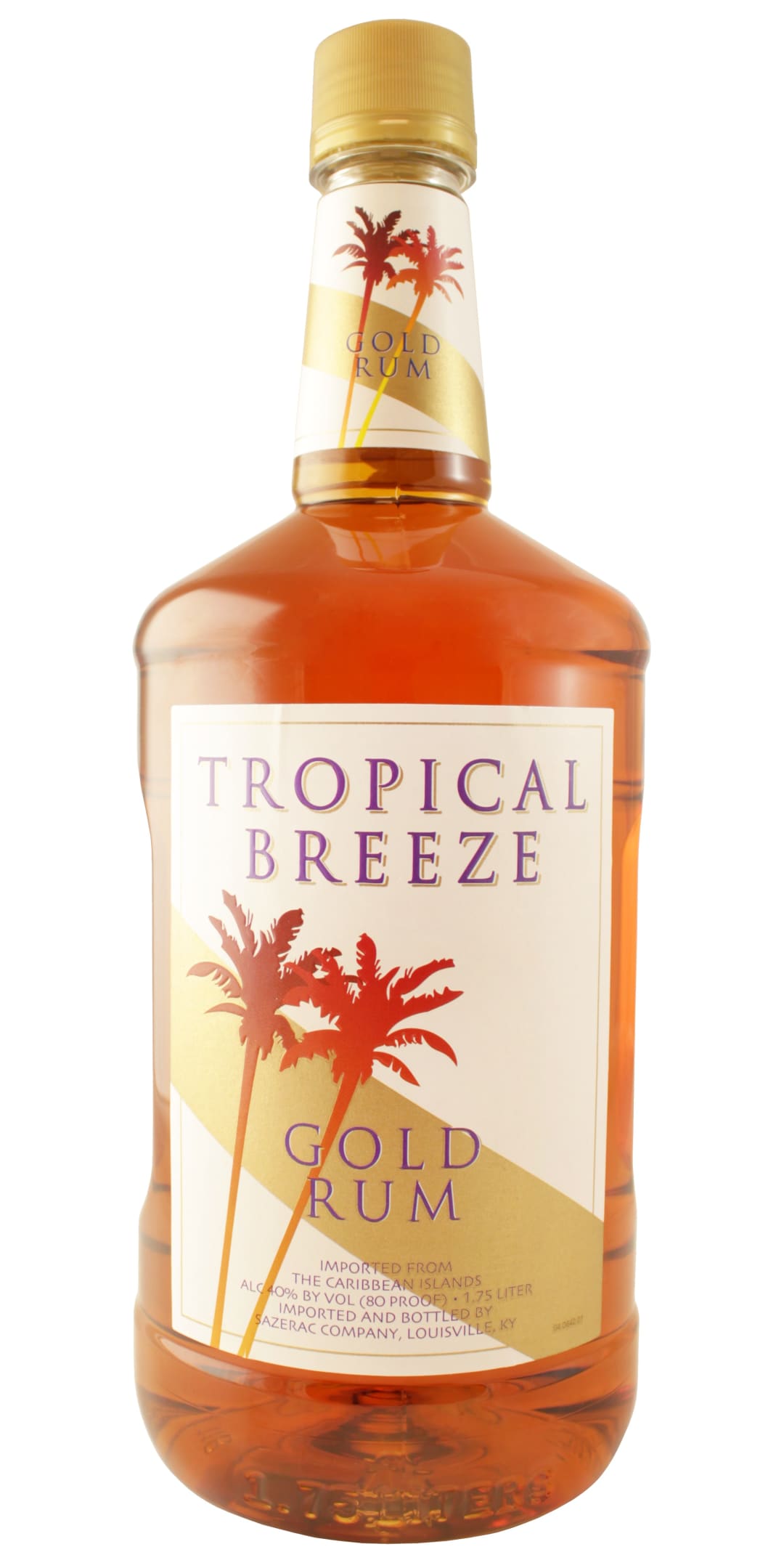 Tropical Breeze Gold Rum 1.75l 80 Proof