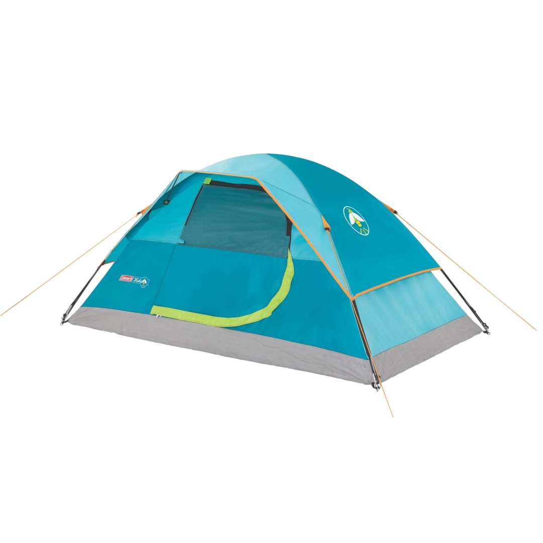Coleman Kids Wonder Lake Tent with Rainfly, Sets Up in About 10 Minutes, 2-Person Glow-in-The-Dark Tent for Campsite, Backyard, or Indoor Use