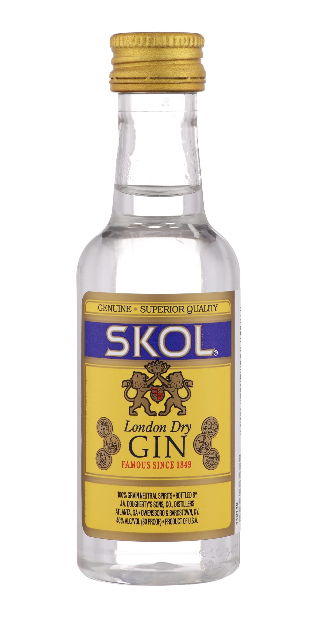 Skol Gin 50ml 80 Proof