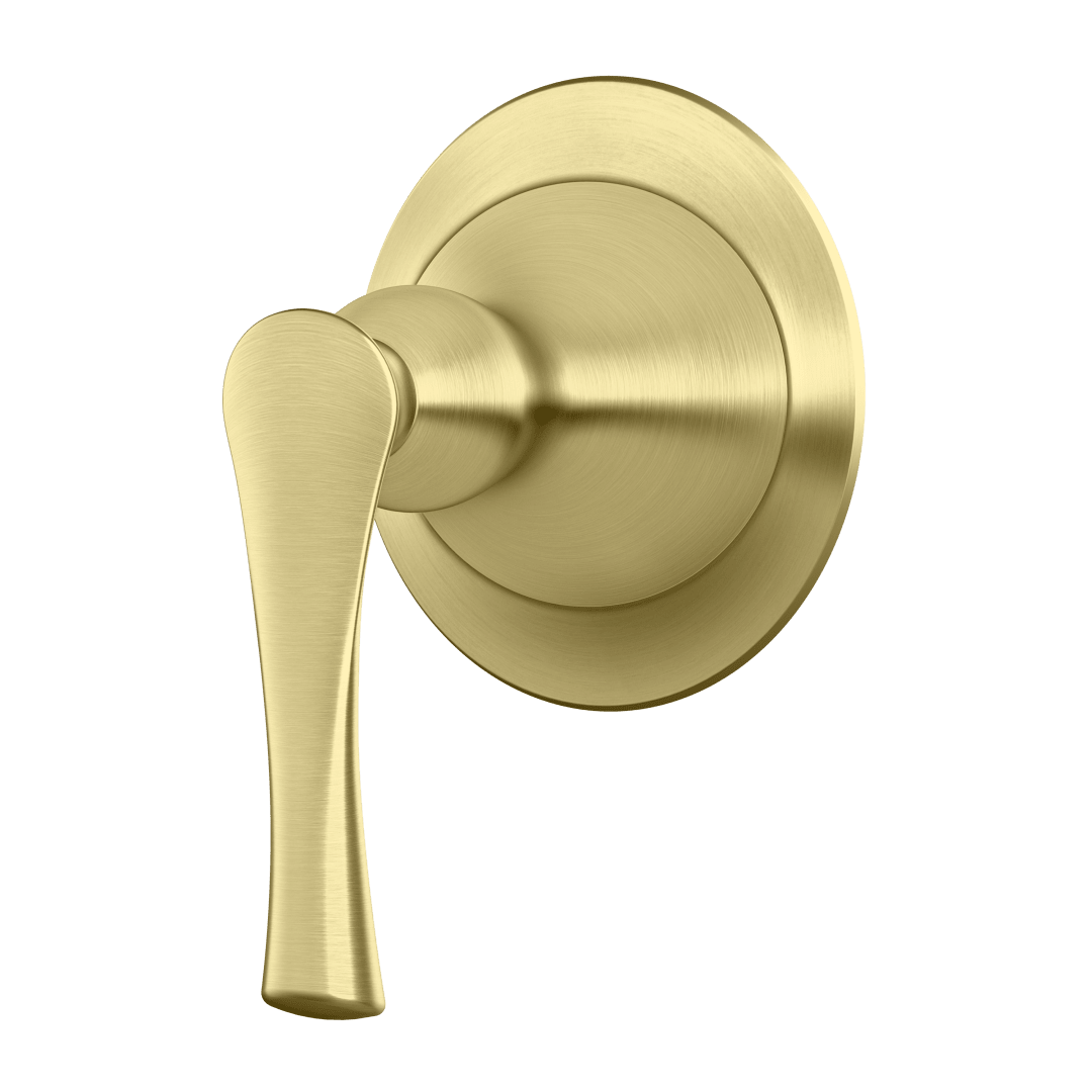 Rhen Diverter Trim in Brushed Gold