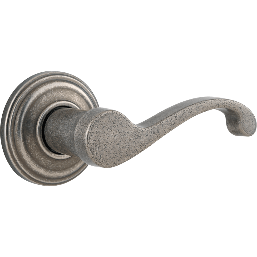 Commonwealth Hall/Closet Lever in Rustic Pewter