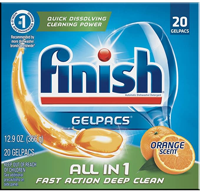 FINISH® GELPACS® - Fresh 8/20 ct.