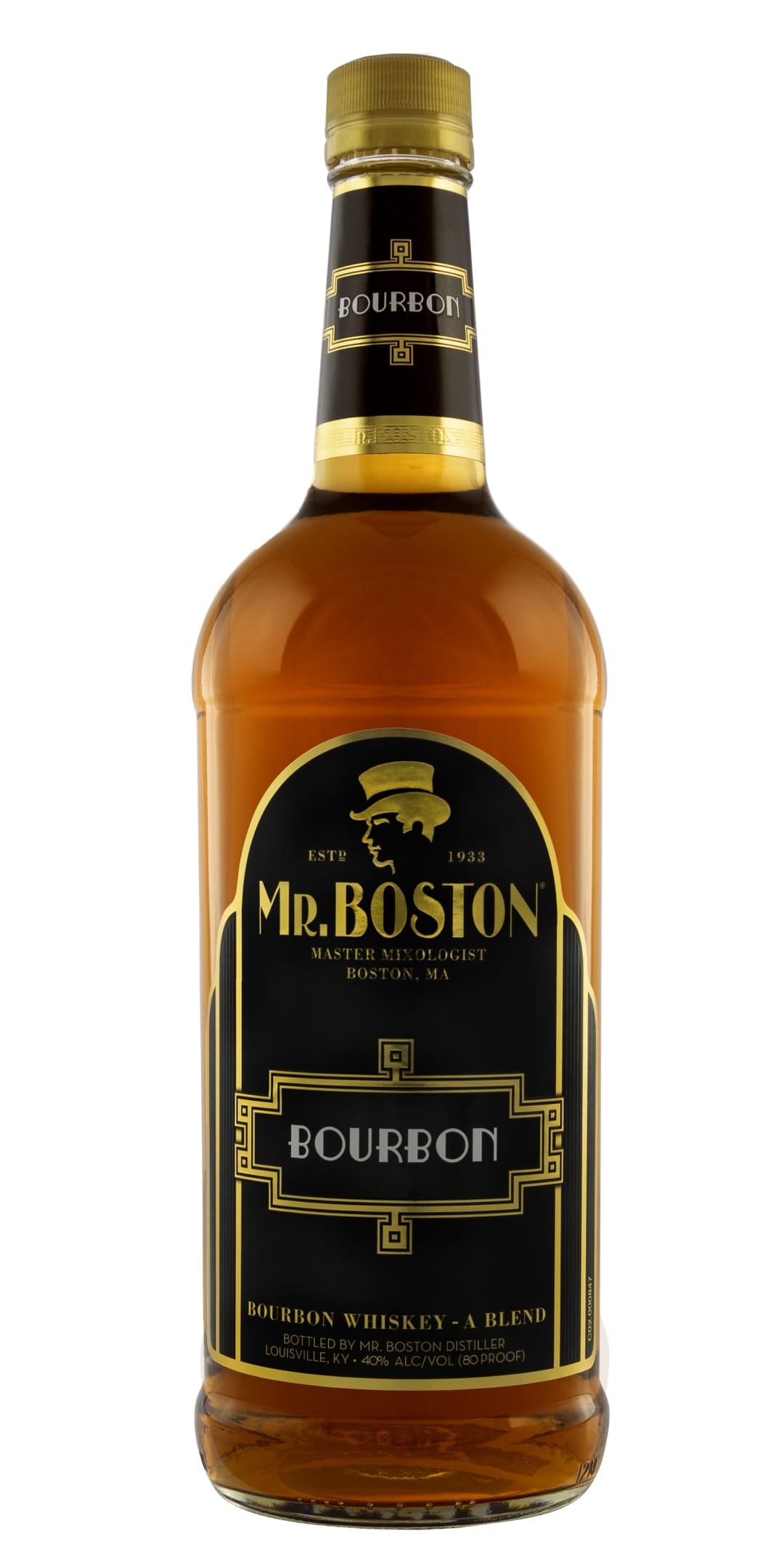 Mr. Boston Blend Bourbon Whiskey 1l 80 Proof