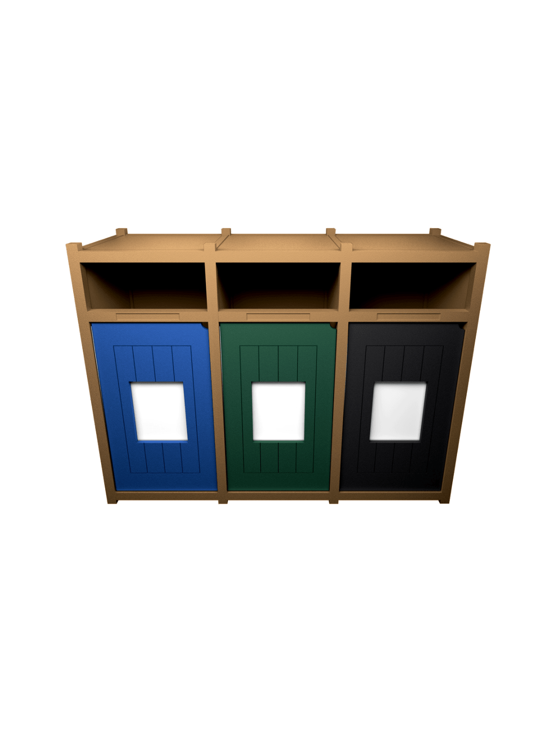  VISION - Triple - Unit - Full - Cedar-Blue-Green-Black