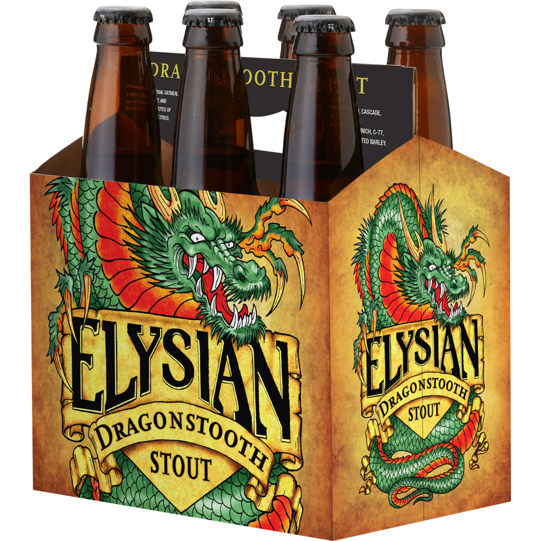 Elysian Brewing Dragonstooth Stout, 6-Pack, 12 oz. Bottle
