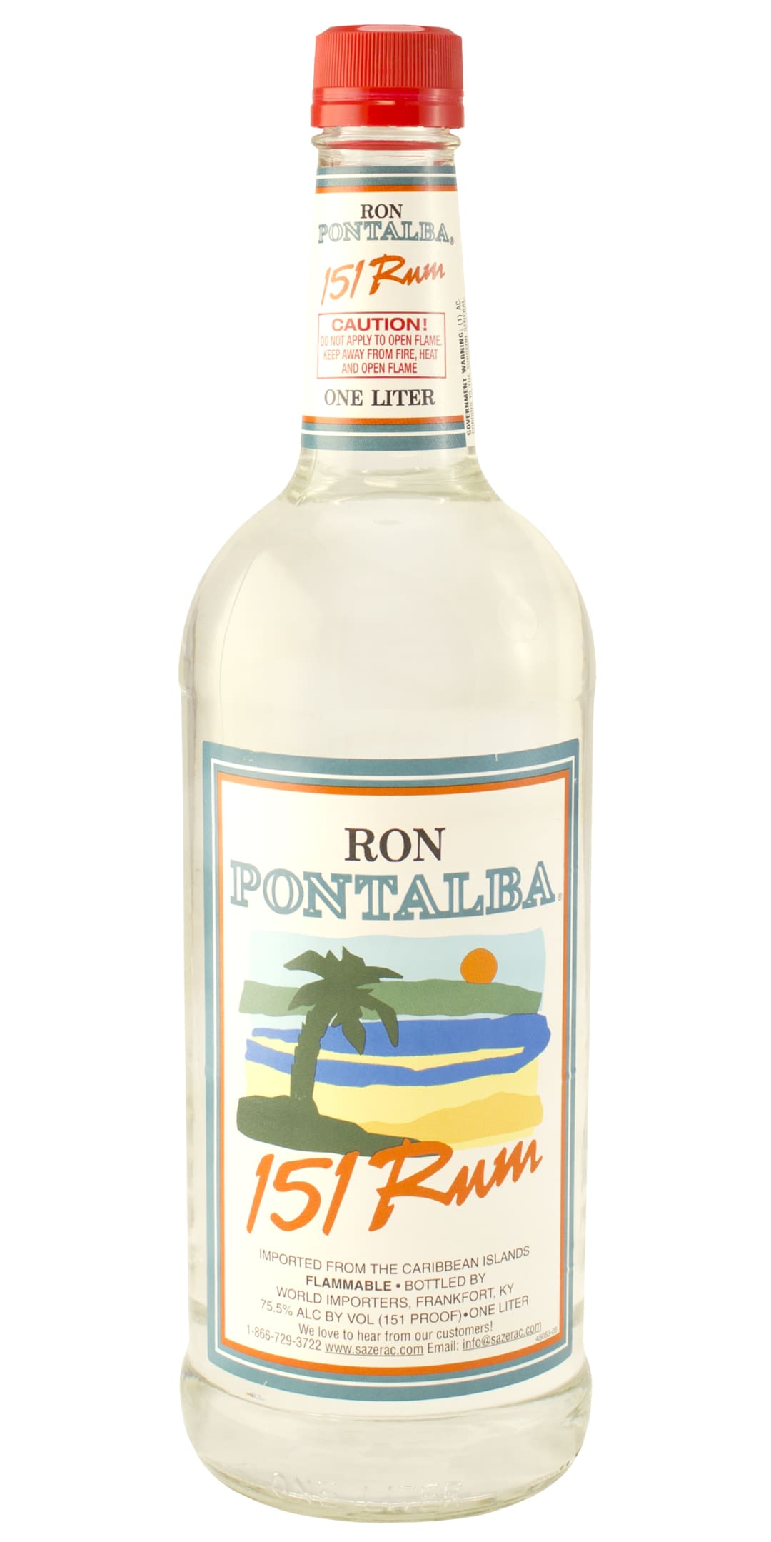 Ron Pontalba Rum 1l 151 Proof