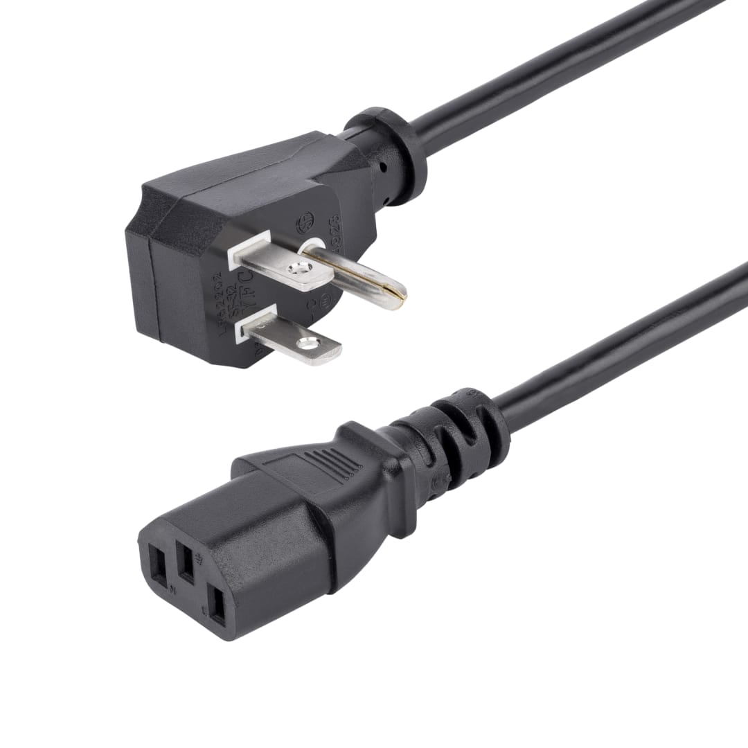 15ft NEMA 5 15P Flat to C13 cable