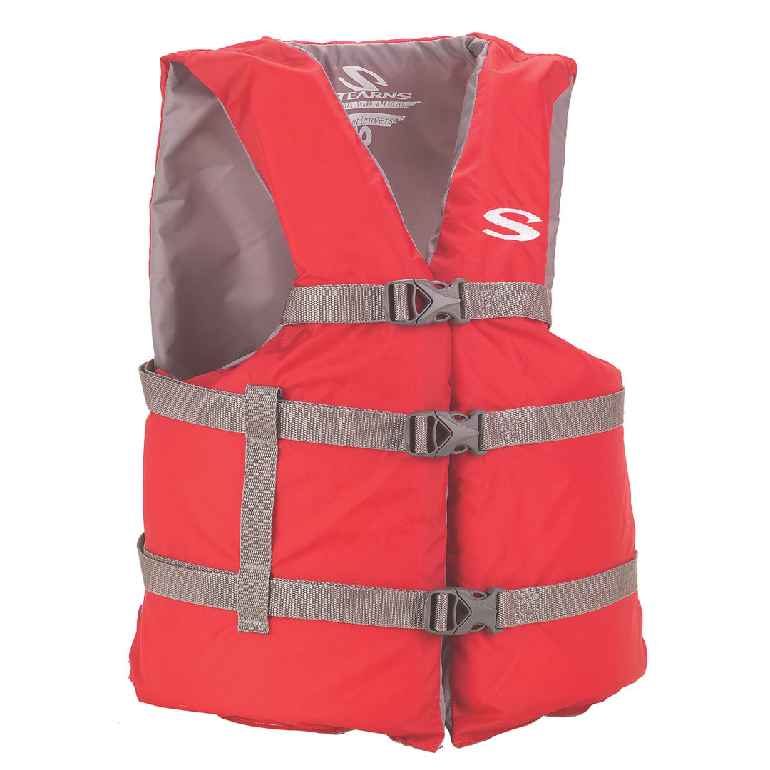 PFD 2001 ADT UNV POLY BOATING RED S