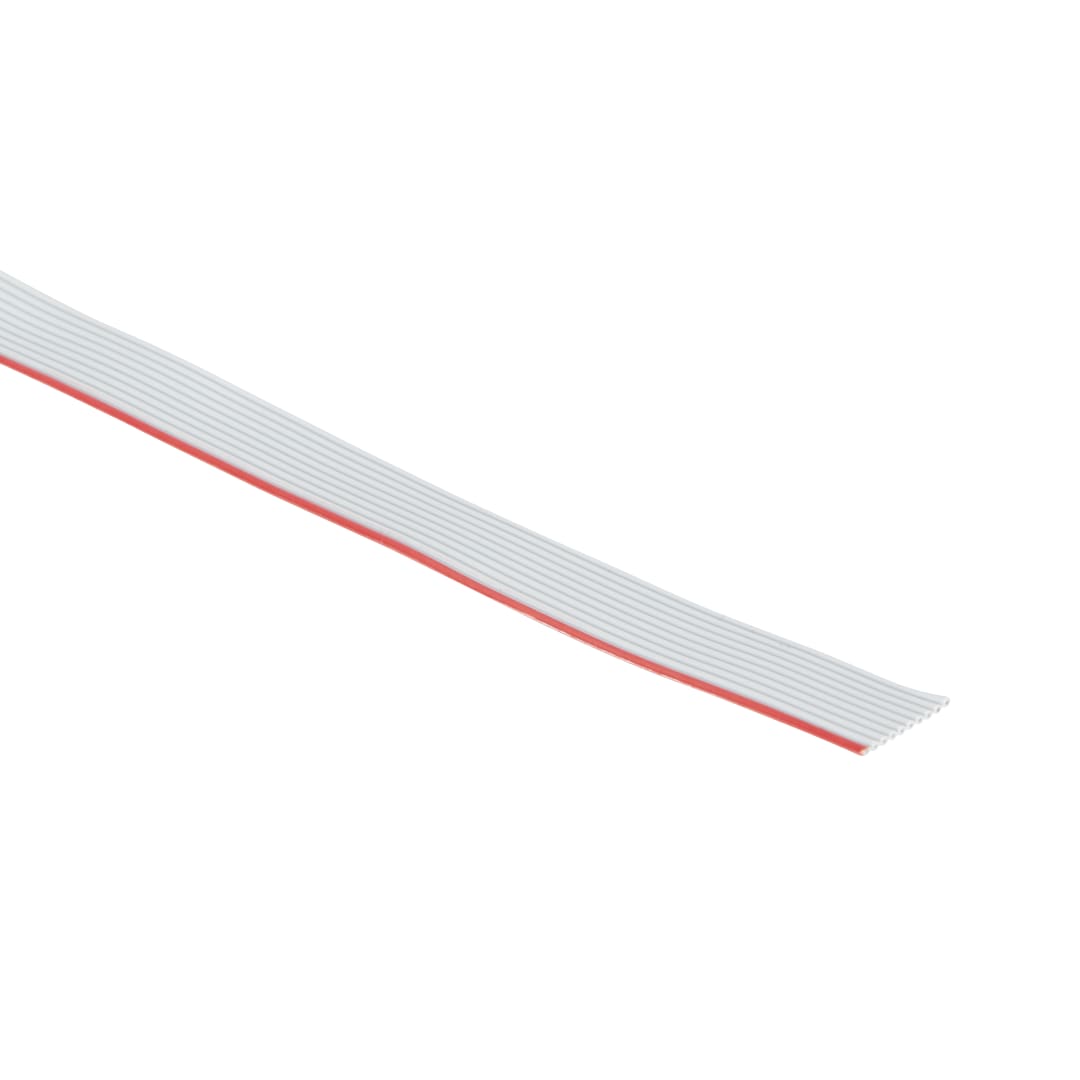 3M™ 3625/10, Flachbandkabel, 10-polig, 3625 Serie, Litzenleiter, 1,00 mm, Grau, 100 m/Rolle