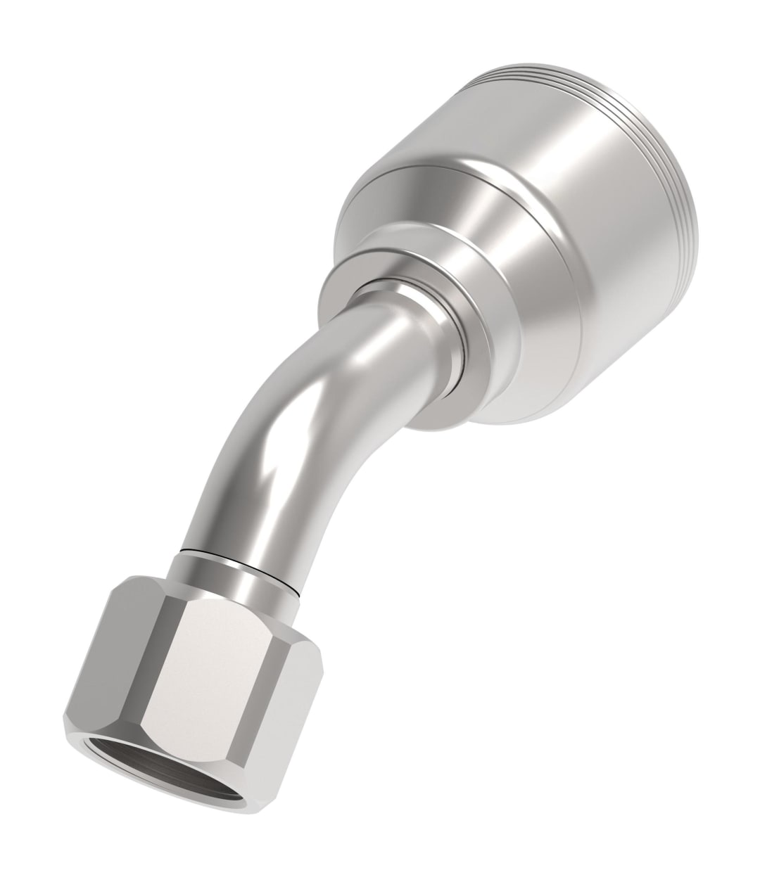 Aeroquip 1" FJIC 45 Degree X 3/4 Hydraulic Hose Fitting 4 Way