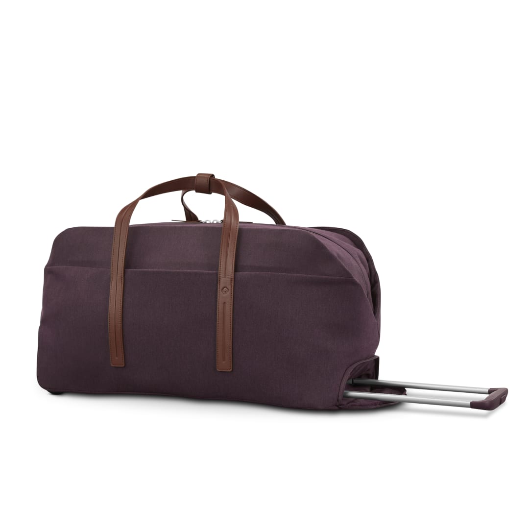 Virtuosa Wheeled Duffel - Merlot
