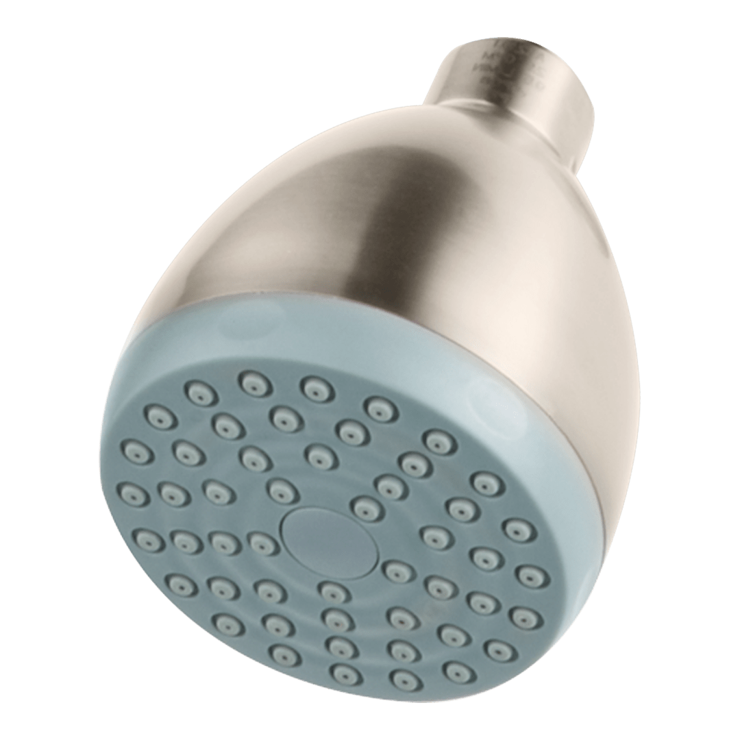 Pfirst Series Single Function Showerhead in Brushed Nickel