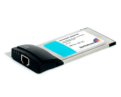Dongle-free 10/100 PCMCIA Ethernet Card