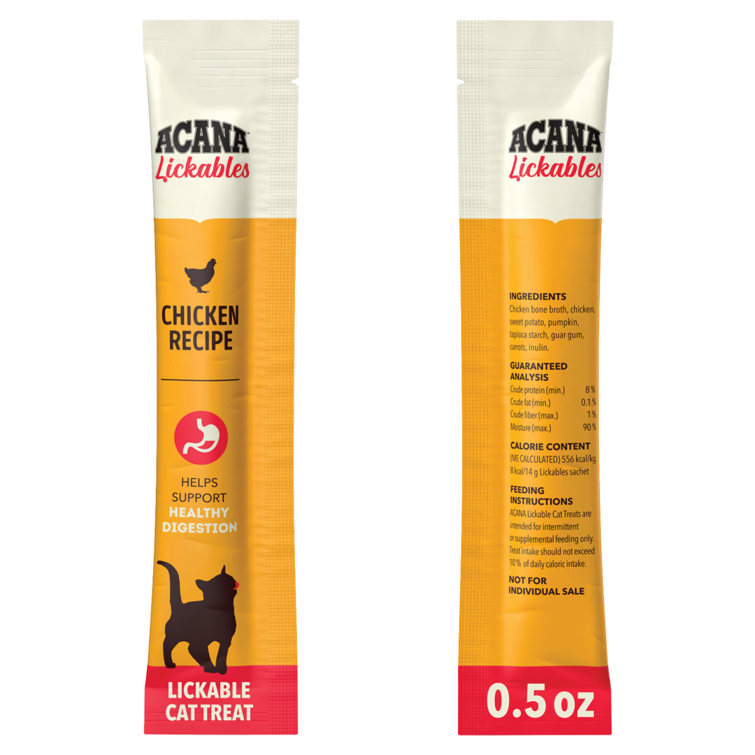 ACANA Lickables Cat Treats Chicken Recipe