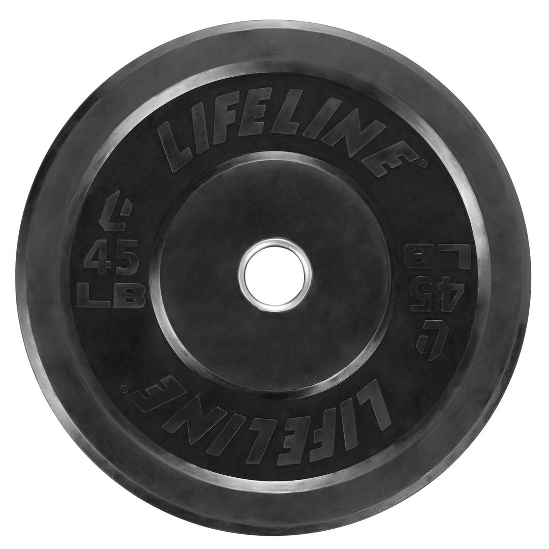 Lifeline Bumper Plate - 45 LBS