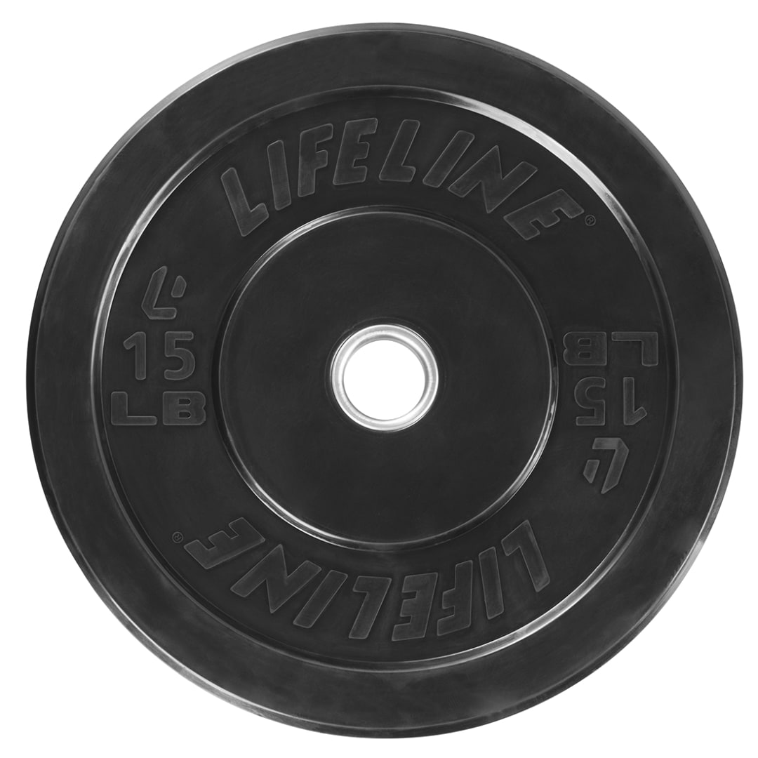 Lifeline Fitness Olympic Rubbe