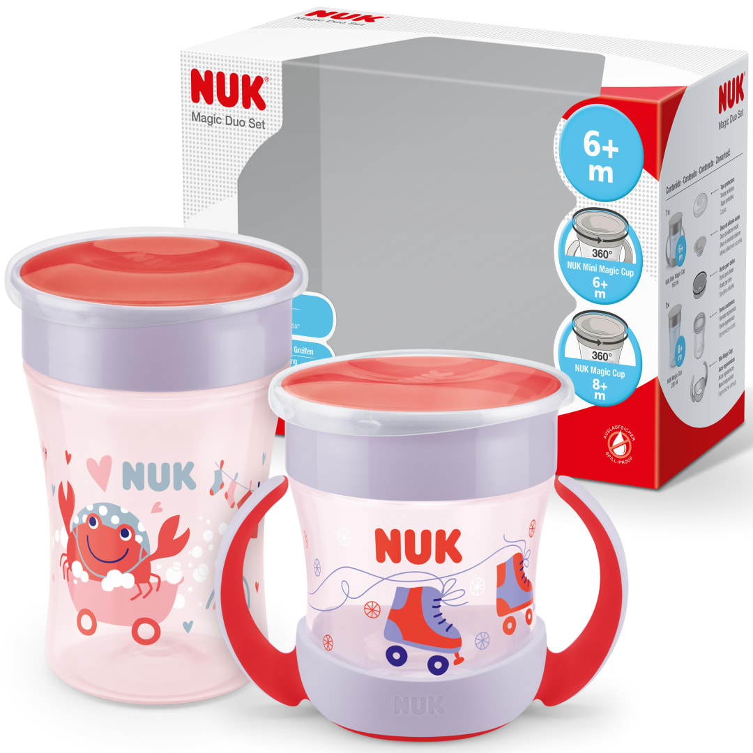 NUK MAGIC DUO SET RED AMZ 2022