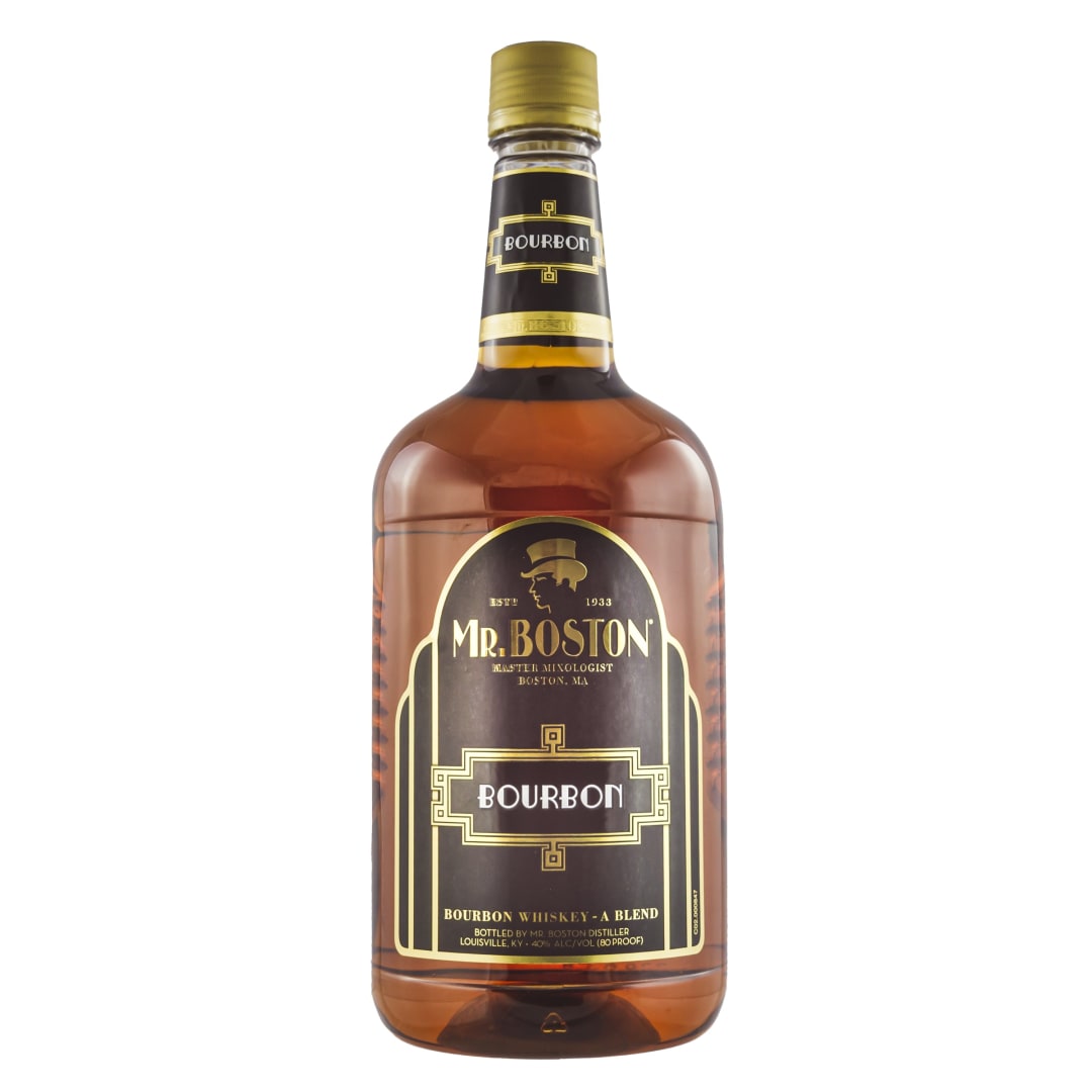 Mr. Boston Blended Bourbon Whiskey 1.75l 80 Proof