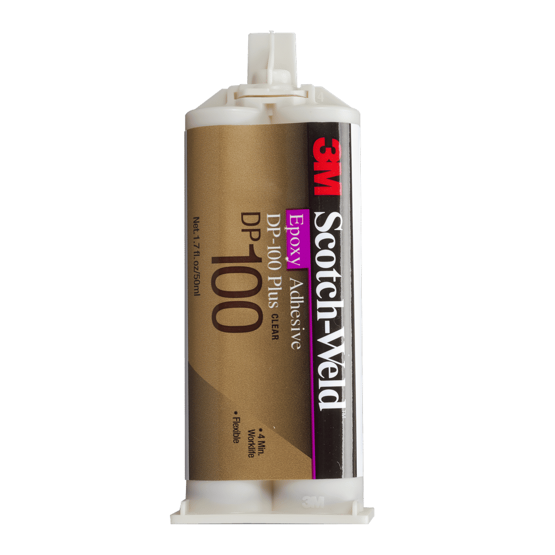 3M™ Scotch-Weld™ 2-Komponenten-Konstruktionsklebstoff auf Epoxidharzbasis DP100 Plus, Transparent, 200 ml