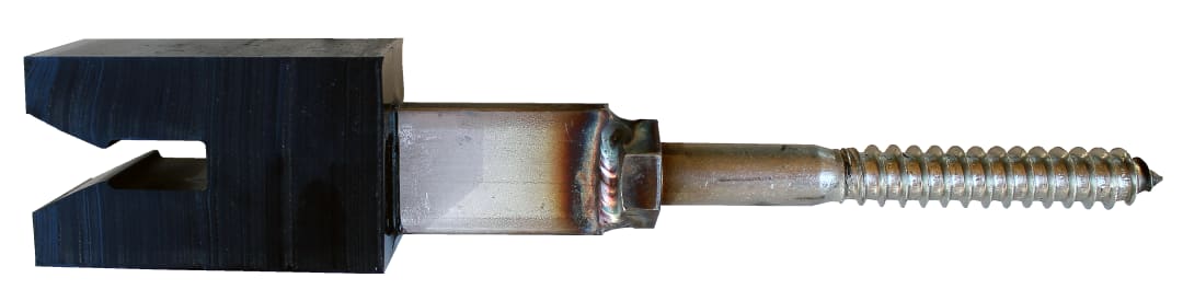 3M™ DBI-SALA® Lad-Saf™ Kablo Dikey Emniyet Sistemi Kablo Kılavuzu Ahşap Direk için, Galvanize Çelik, 6100140