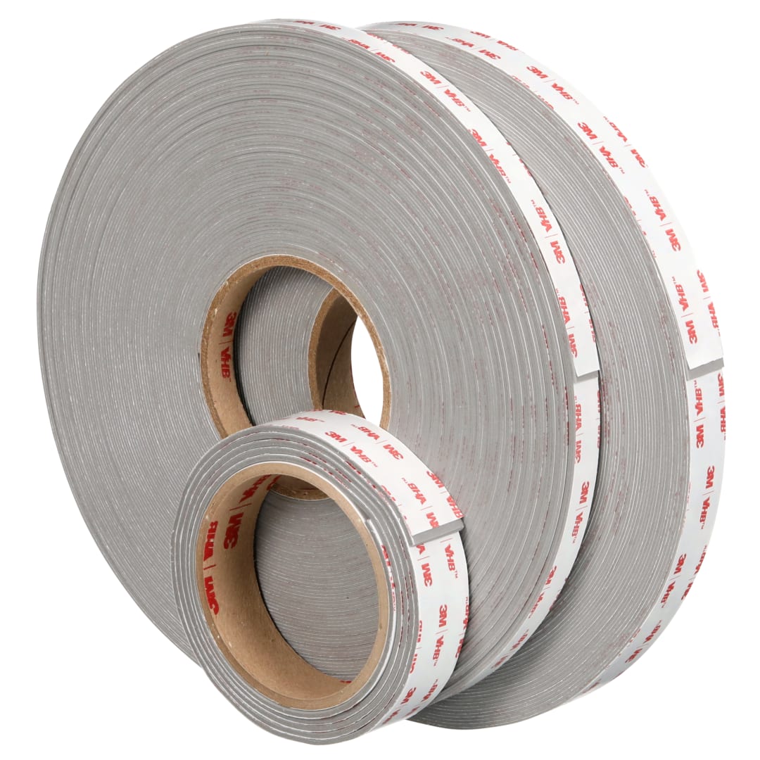 3M™ VHB™ Bant RP+110GP, Grey, 1120 mm x 66 m, 1.1 mm